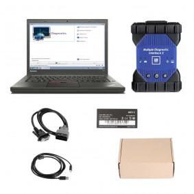 v2023.07 gm mdi 2 diagnostic tool with wifi pre-installed on lenovo t450 laptop 8gb memory ready to use