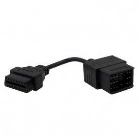for toyota 17 pin to 16 pin obd obd2 adapter cable 